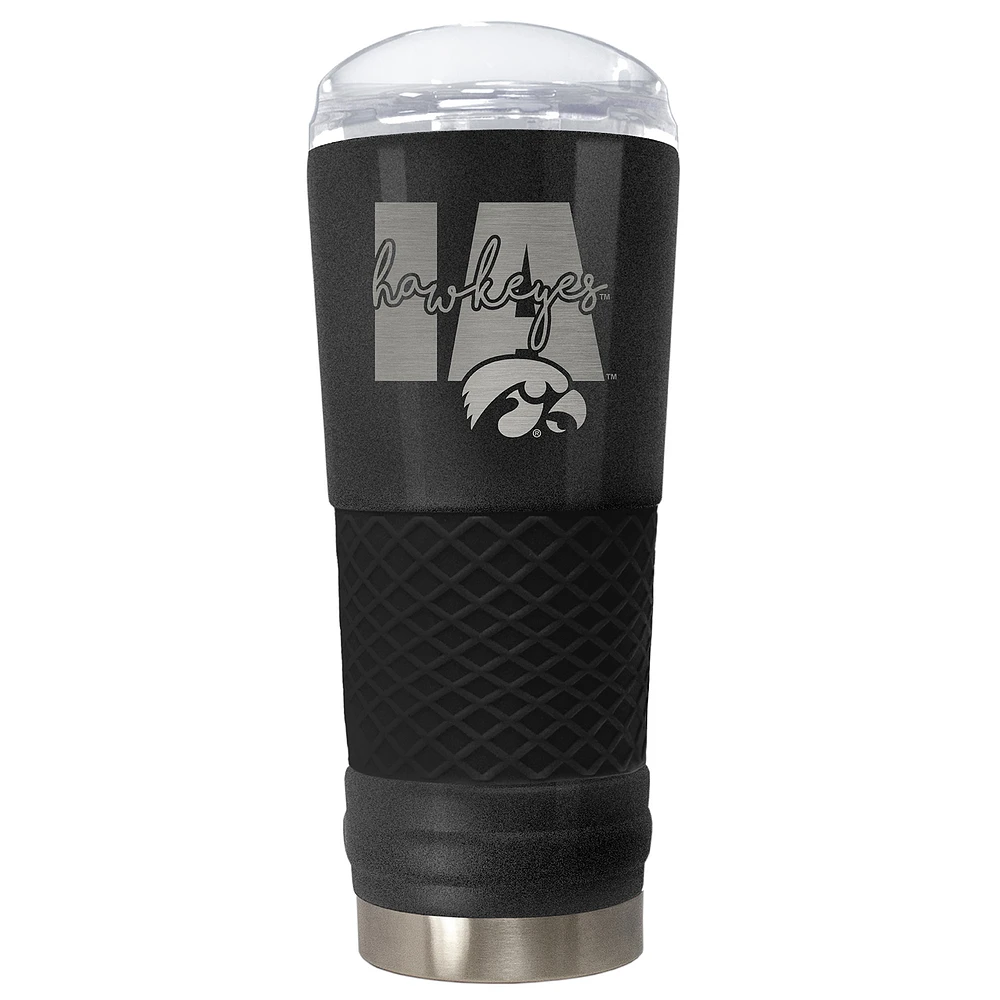 Iowa Hawkeyes 24oz. Draft Onyx Tumbler