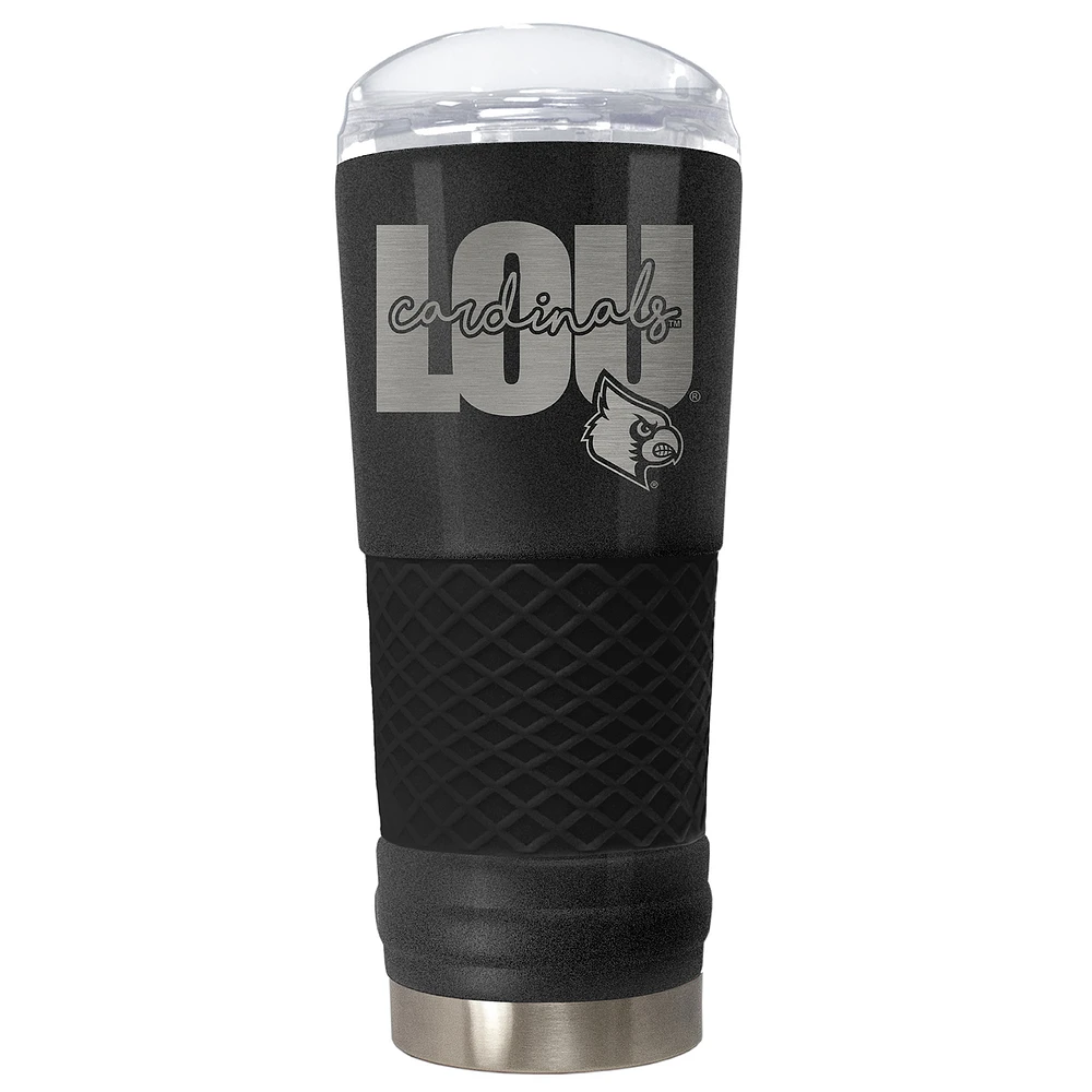 Louisville Cardinals 24oz. Draft Onyx Tumbler