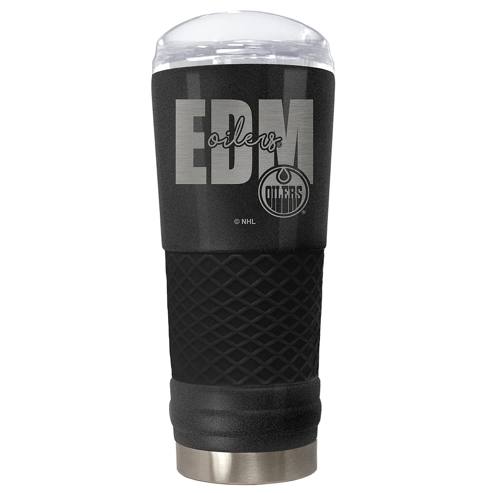 Edmonton Oilers 24oz. Draft Onyx Tumbler