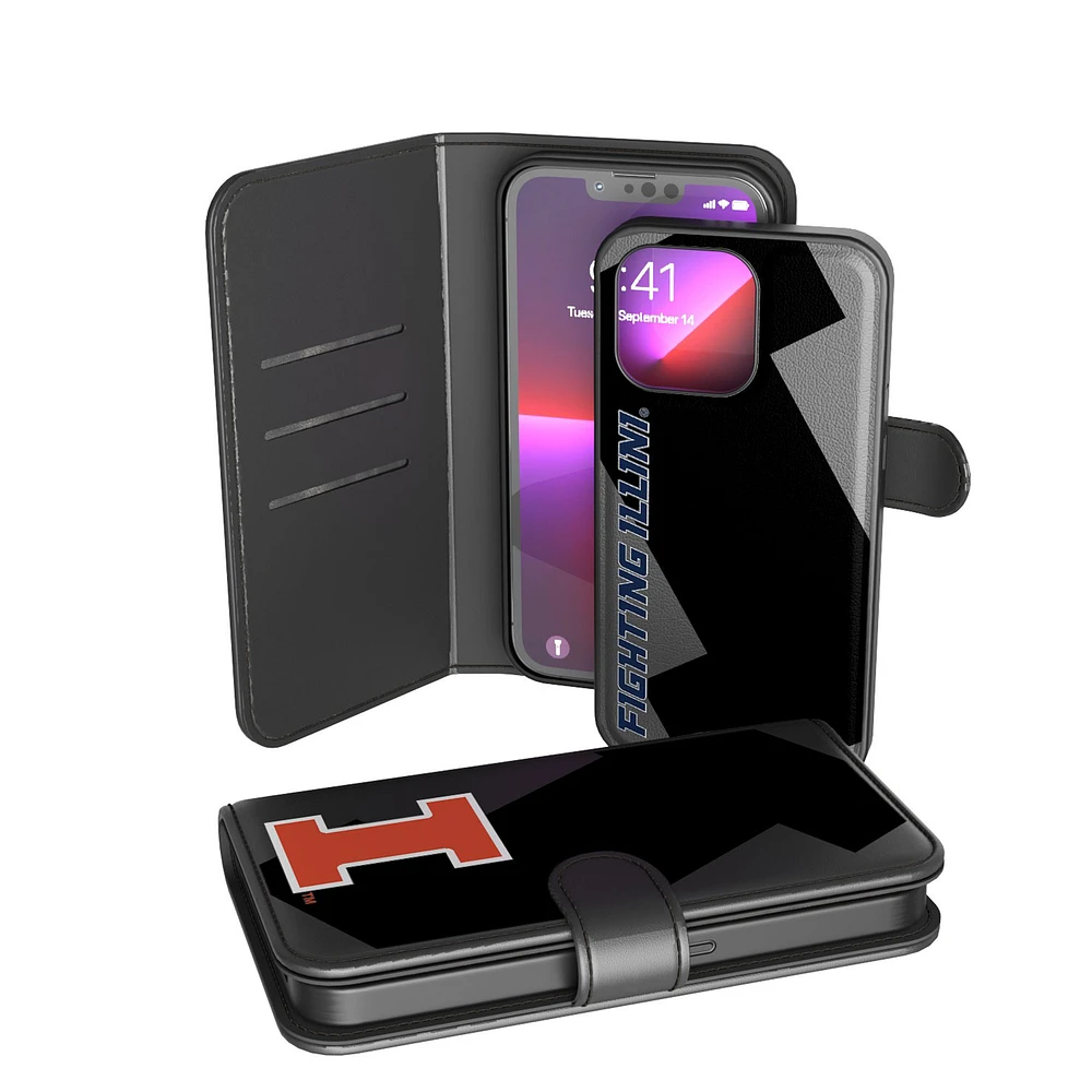 Illinois Fighting Illini iPhone Wallet Case
