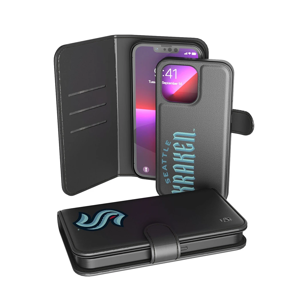 Seattle Kraken iPhone Wallet Case