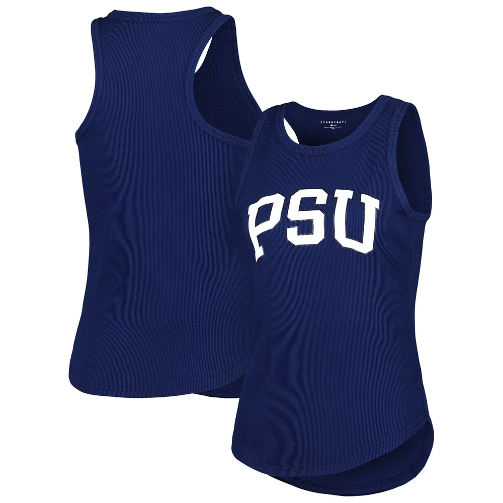 Women's Navy Penn State Nittany Lions Adrienne Tank Top