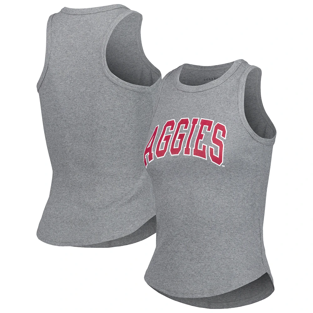 Women's Gray Texas A&M Aggies Adrienne Tank Top