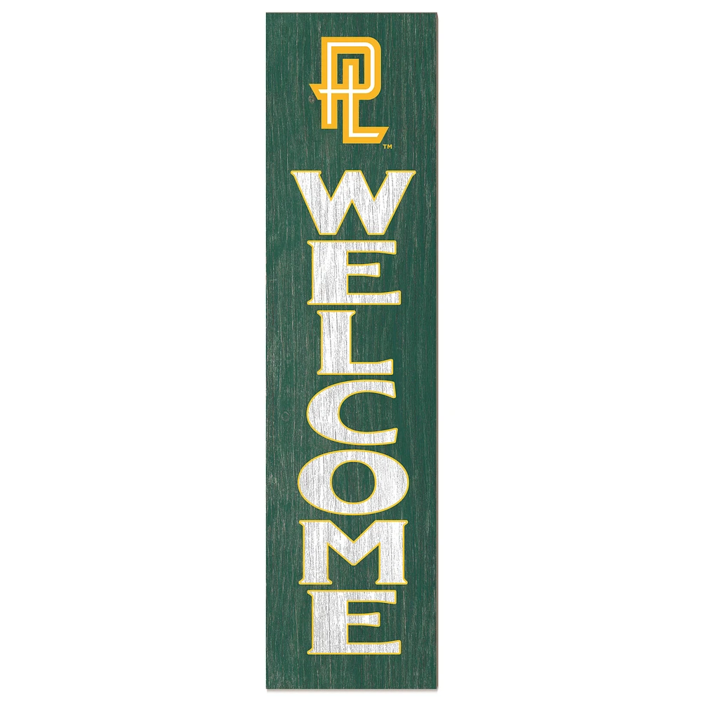 Point Loma Sea Lions 12'' x 48'' Welcome Outdoor Leaner