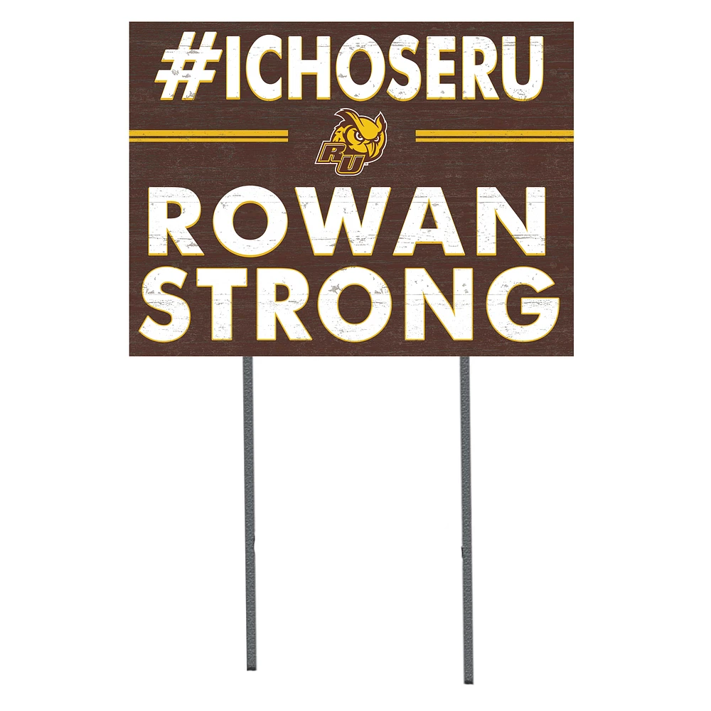 Rowan Profs 18'' x 24'' I Chose Lawn Sign
