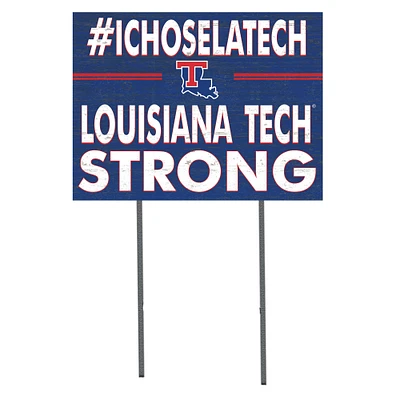 Louisiana Tech Bulldogs 18'' x 24'' I Chose Lawn Sign