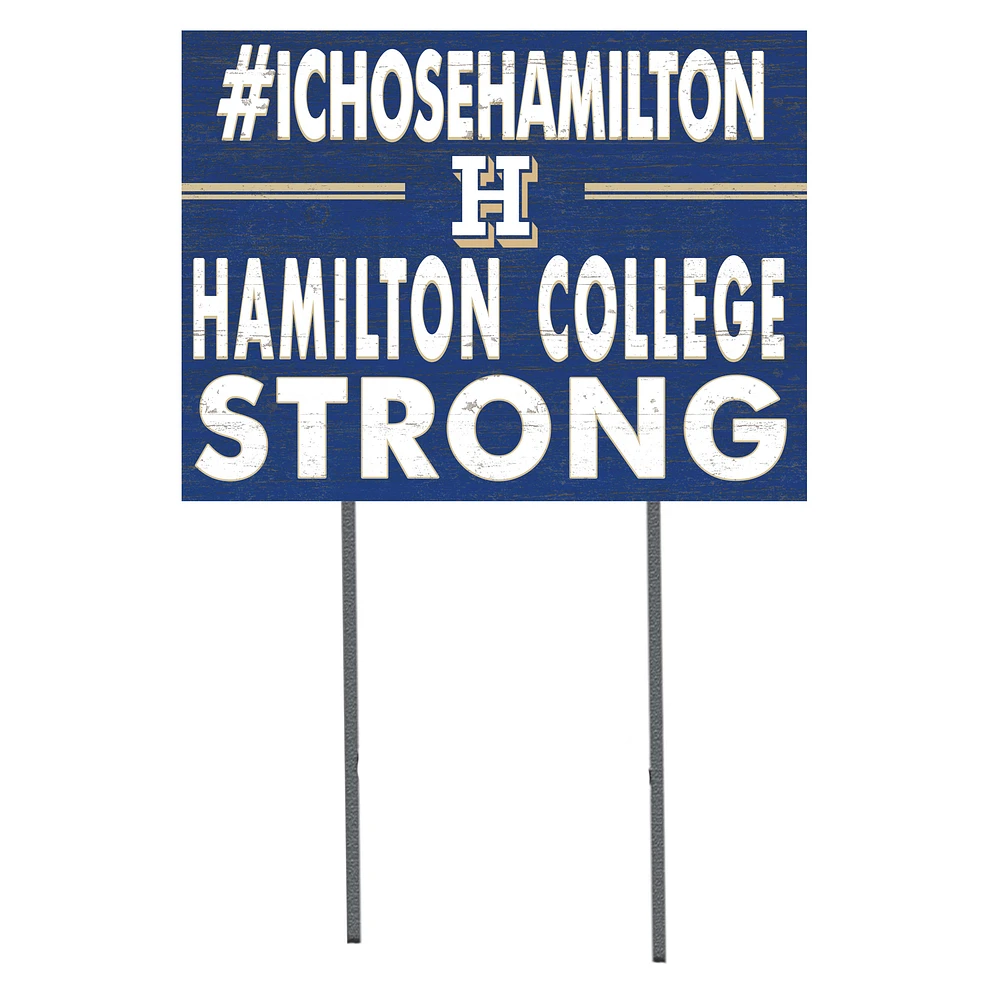 Hamilton Continentals 18'' x 24'' I Chose Lawn Sign