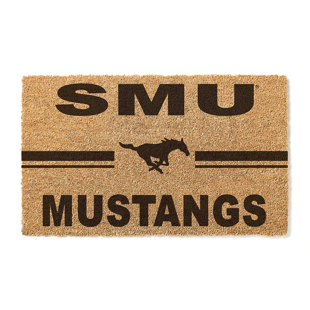 SMU Mustangs 18" x 30" Team Logo Doormat