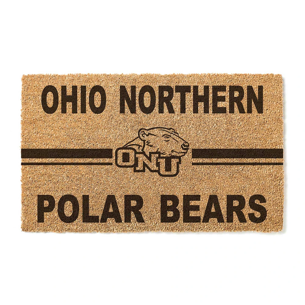 Ohio Northern Polar Bears 18" x 30" Team Logo Doormat