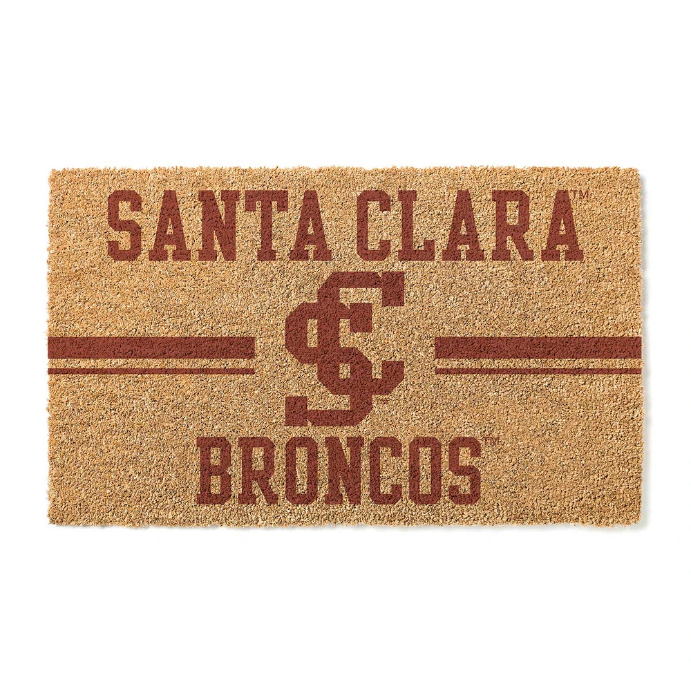 Santa Clara Broncos 18" x 30" Team Logo Doormat