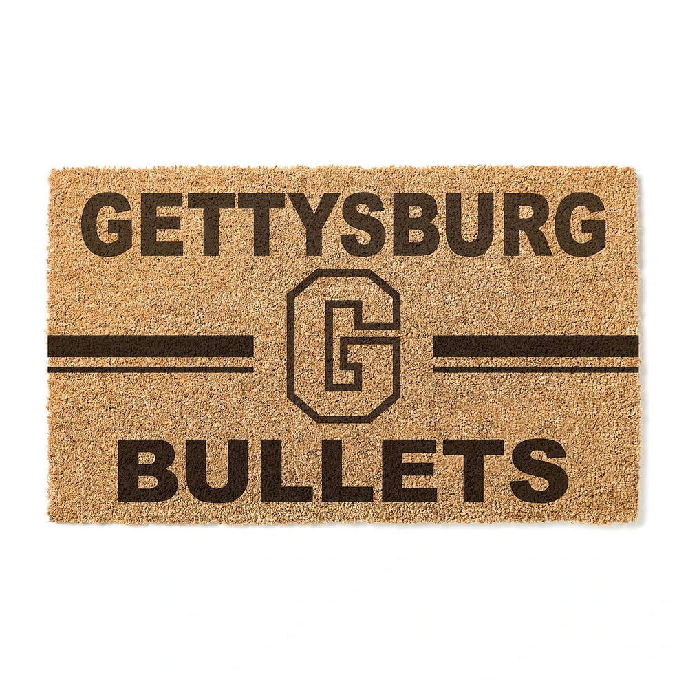 Gettysburg Bullets 18" x 30" Team Logo Doormat