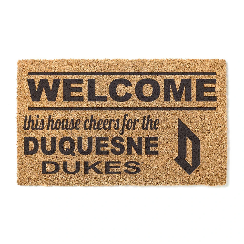 Duquesne Dukes 18" x 30" Welcome Doormat