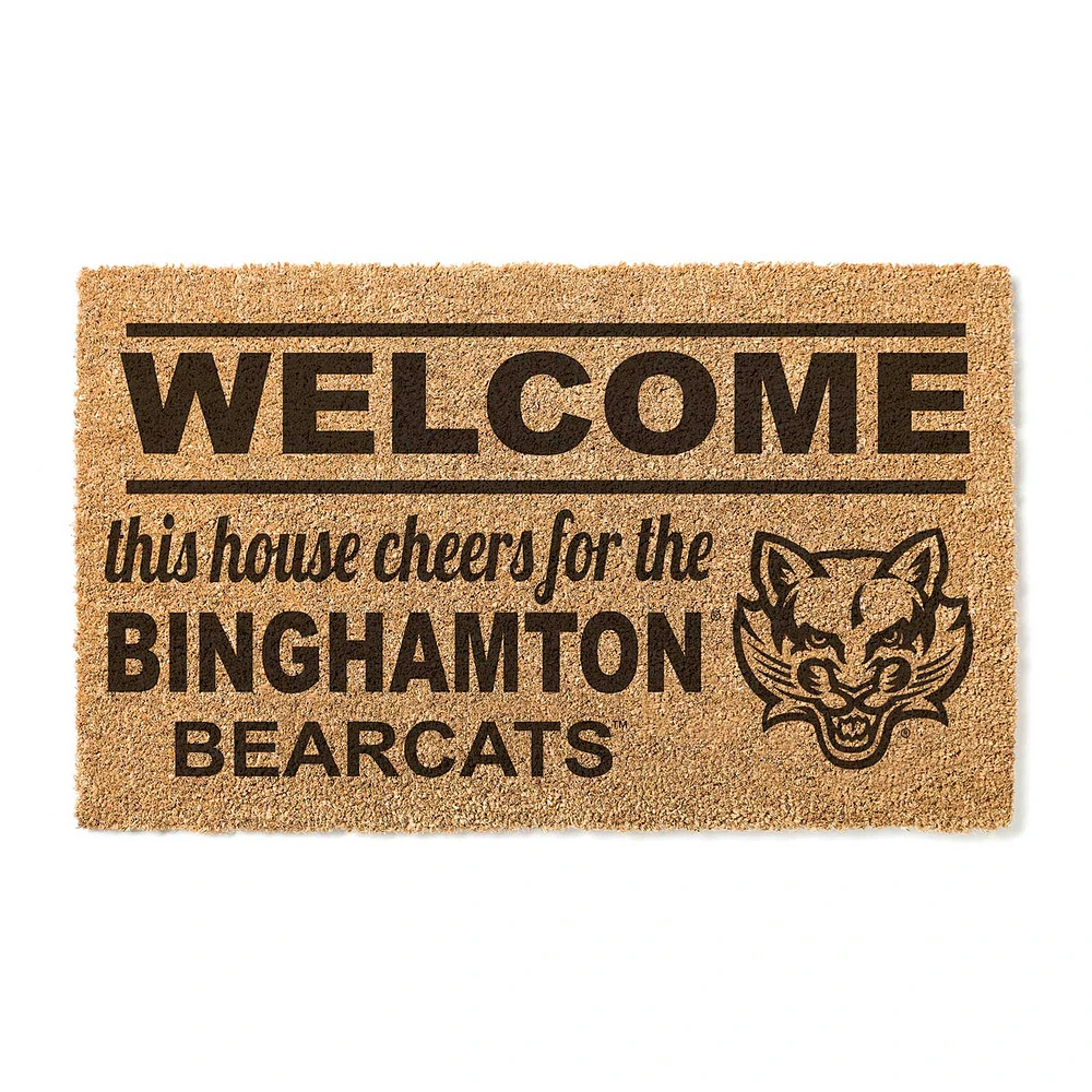 Binghamton Bearcats 18" x 30" Welcome Doormat