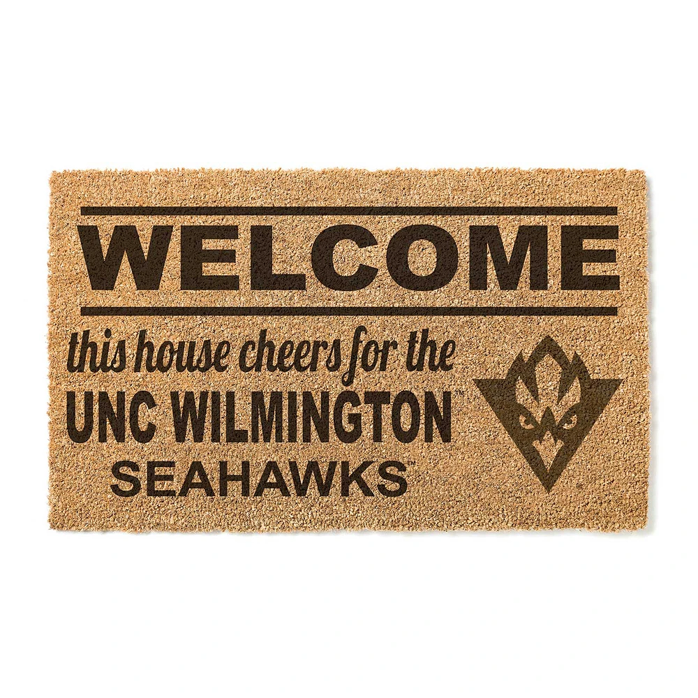UNC Wilmington Seahawks 18" x 30" Welcome Doormat