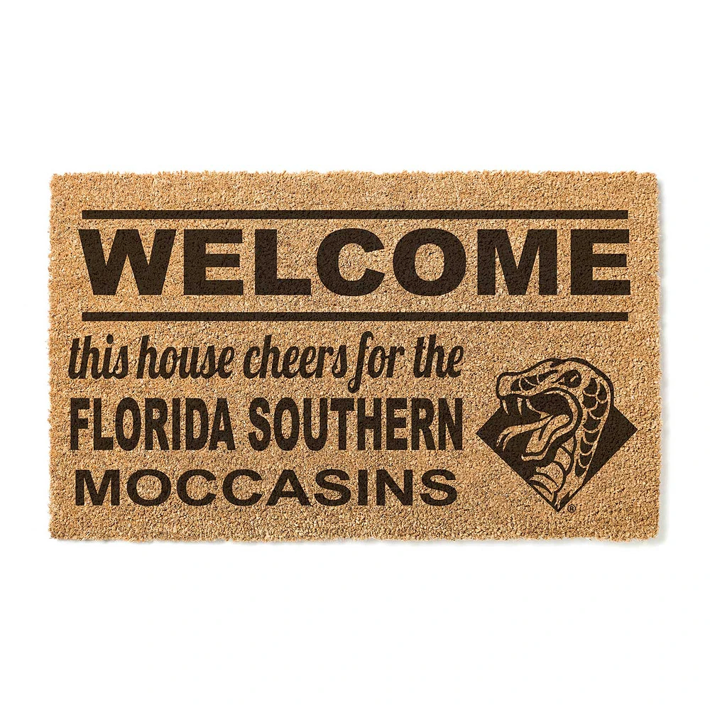 Florida Southern Mocs 18" x 30" Welcome Doormat