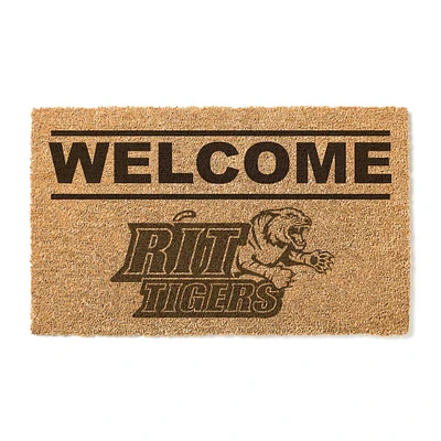 Rochester Institute of Technology Tigers 18" x 30" Welcome Doormat
