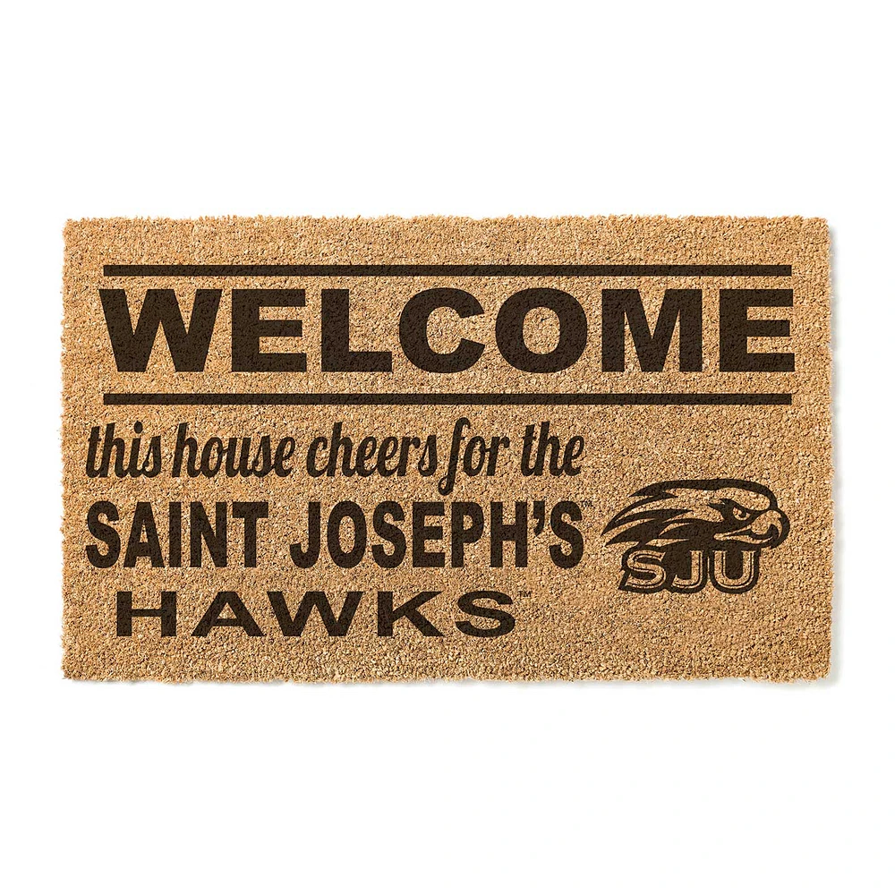 Saint Joseph's Hawks 18" x 30" Welcome Doormat