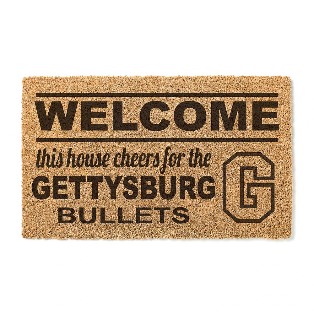 Gettysburg Bullets 18" x 30" Welcome Doormat