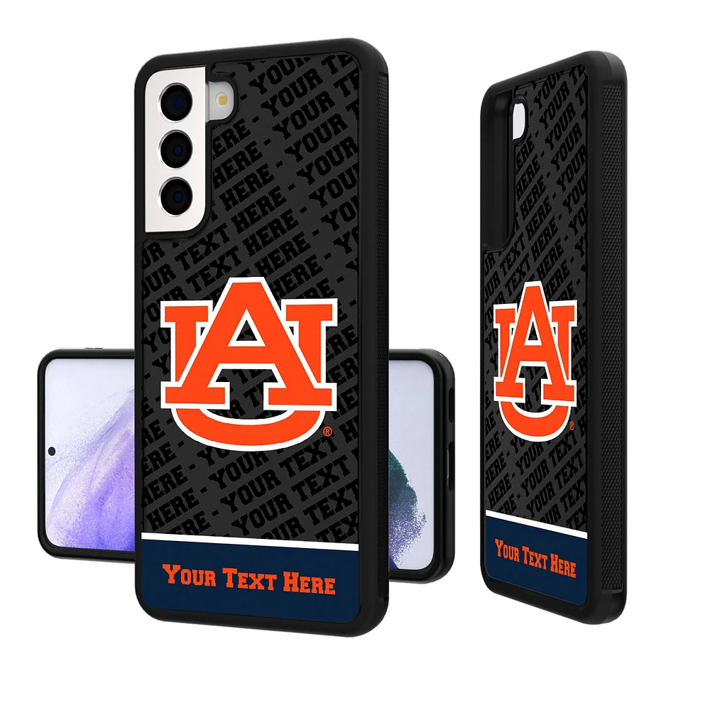 Auburn Tigers Galaxy Endzone Personalized Bump Case