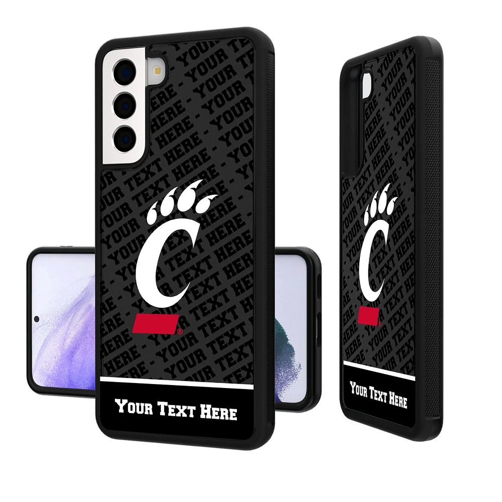 Cincinnati Bearcats Galaxy Endzone Personalized Bump Case