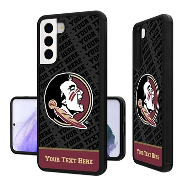 Florida State Seminoles Galaxy Endzone Personalized Bump Case