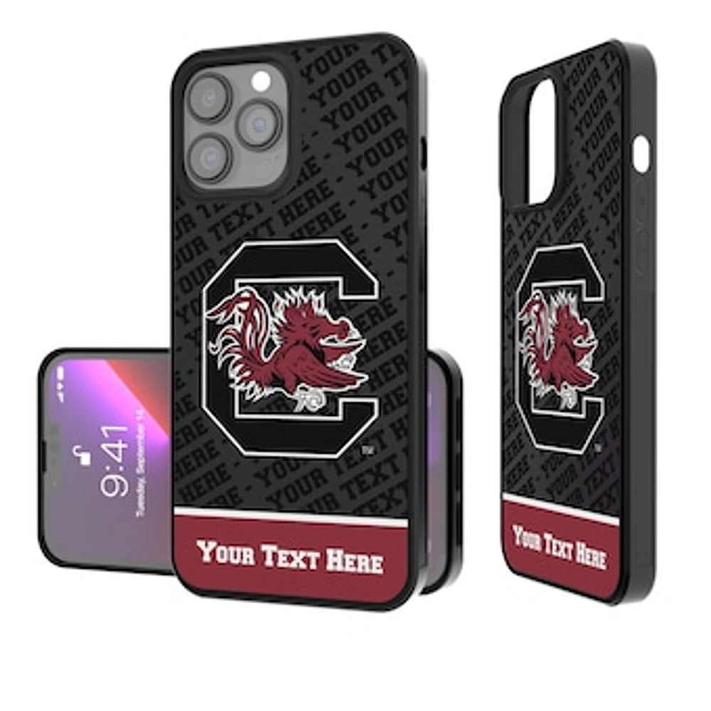 South Carolina Gamecocks Endzone iPhone Personalized Bump Case
