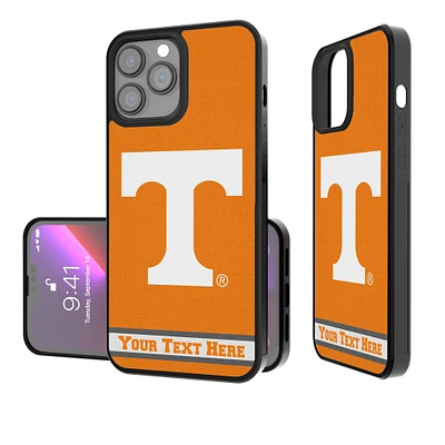 Tennessee Volunteers Stripe iPhone Personalized Bump Case