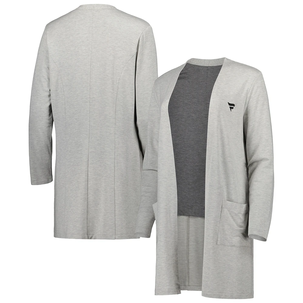 Women's Gray Fanatics Corporate The Beachwood Cashtec Cardigan