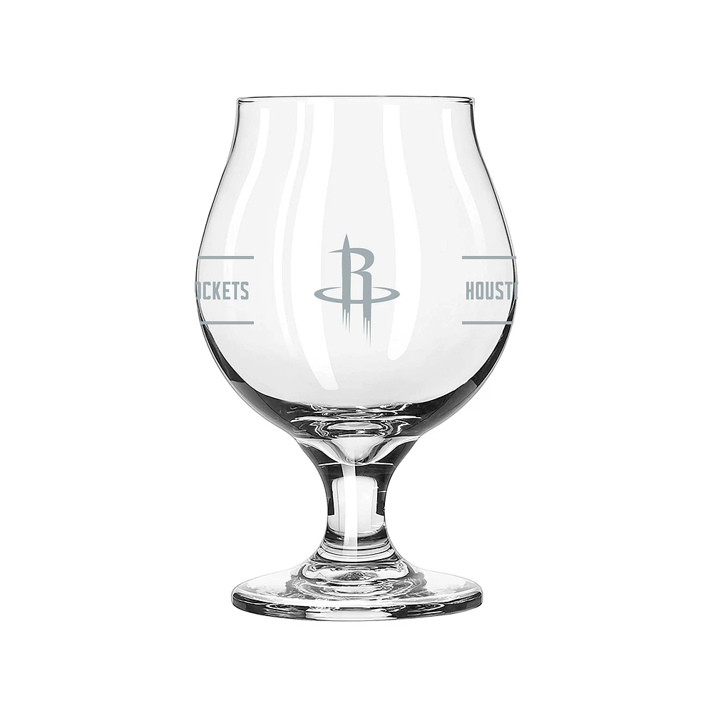 Houston Rockets 16oz. Belgium Glass