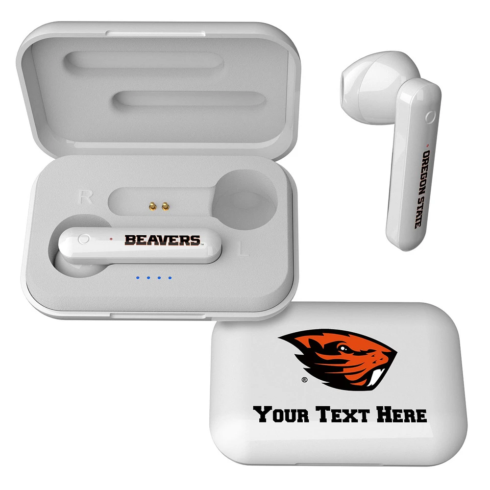 Oregon State Beavers Personalized True Wireless Earbuds