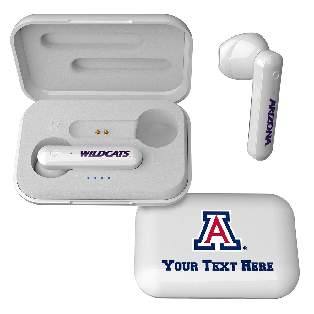 Arizona Wildcats Personalized True Wireless Earbuds