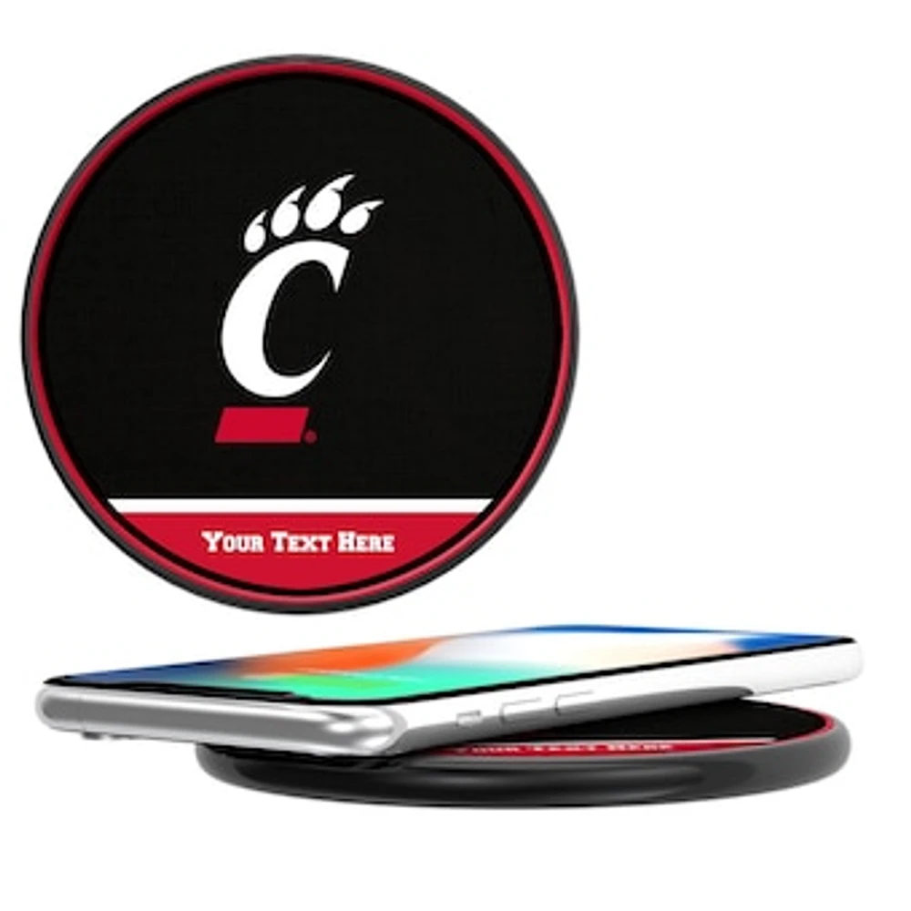 Cincinnati Bearcats Personalized 10-Watt Wireless Phone Charger
