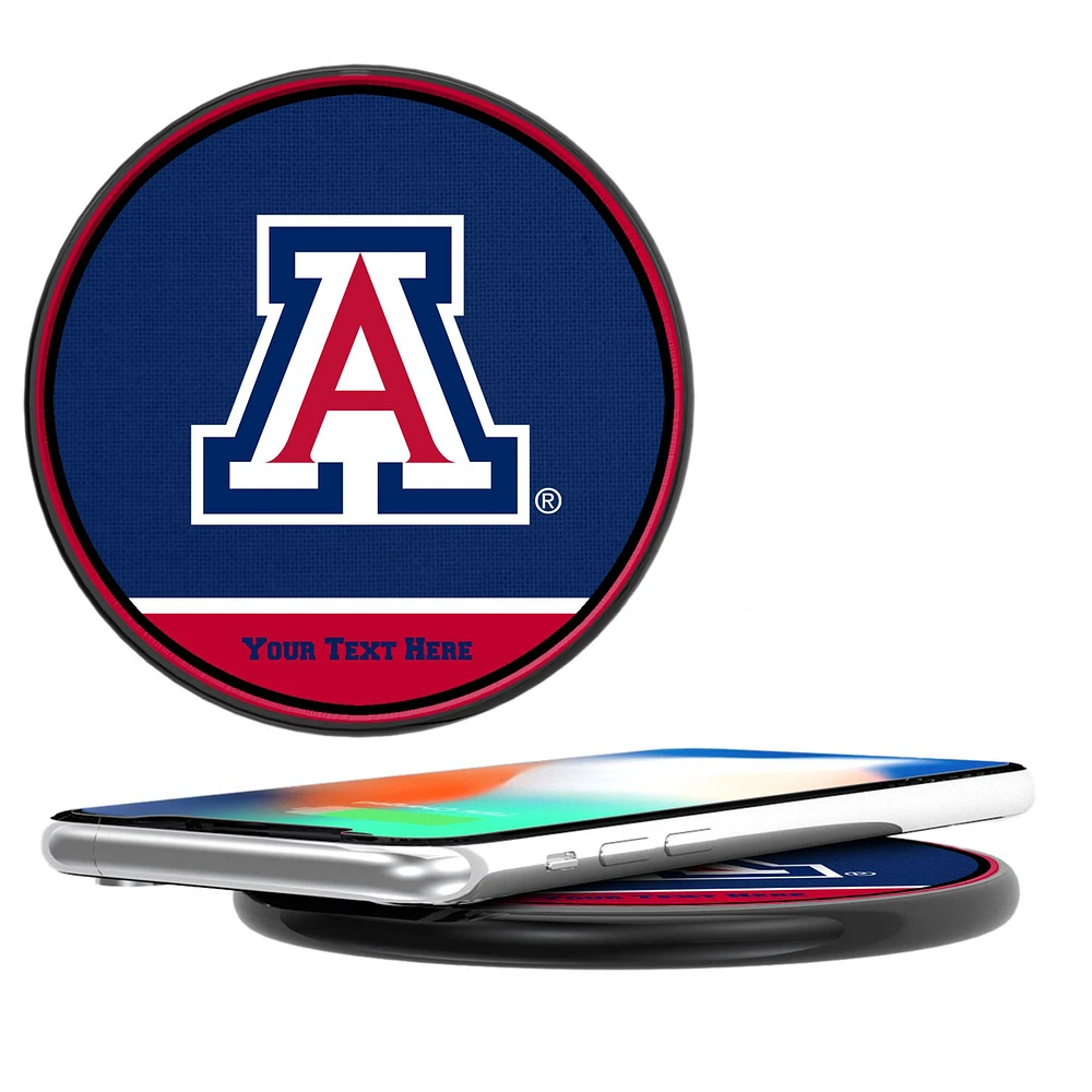 Arizona Wildcats Personalized 10-Watt Wireless Phone Charger