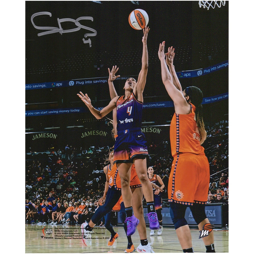 Skylar Diggins-Smith Phoenix Mercury Autographed 8" x 10" Purple Jersey Layup Photograph