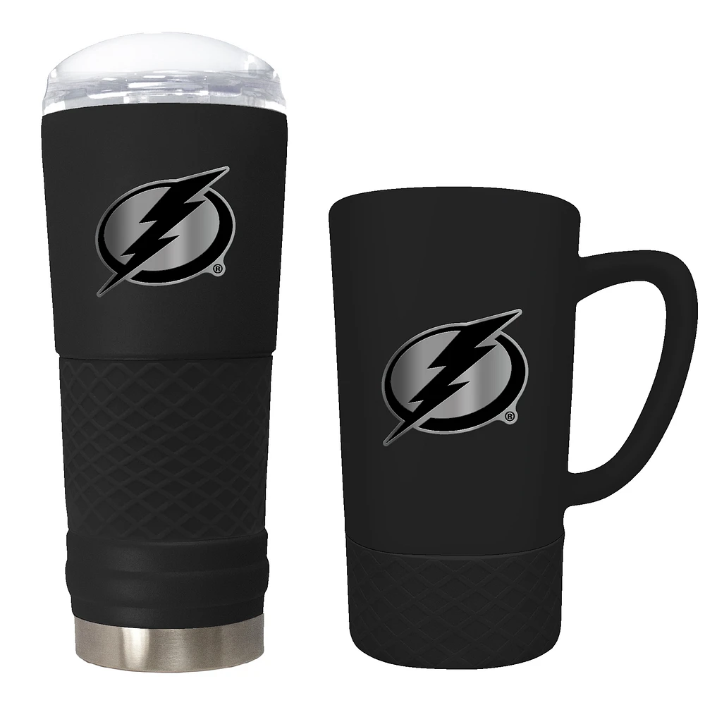 Tampa Bay Lightning 24oz. Stealth Draft Tumbler and 15oz. Stealth Jump Mug Set