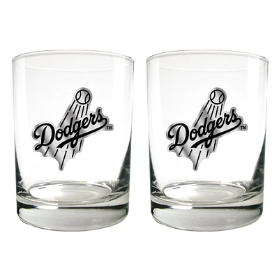 Los Angeles Dodgers 15oz. Legacy Rocks Glass Set