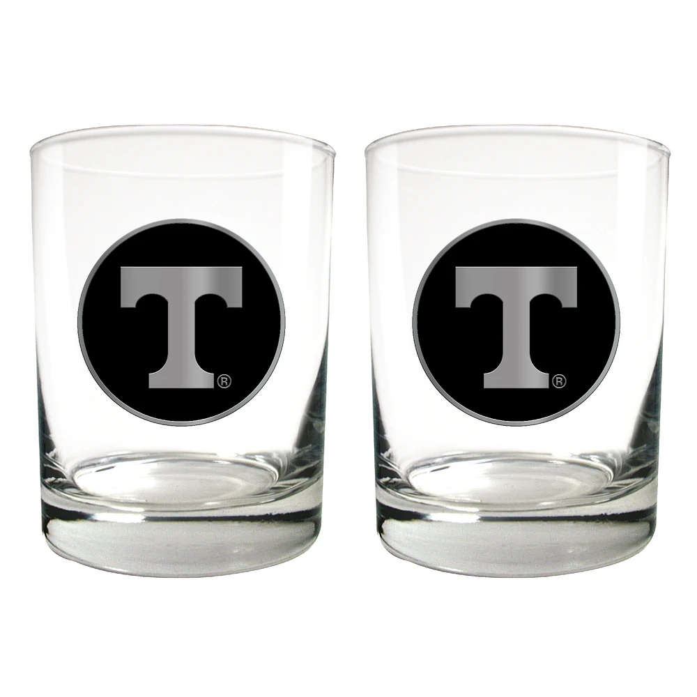 Tennessee Volunteers 15oz. Legacy Rocks Glass Set