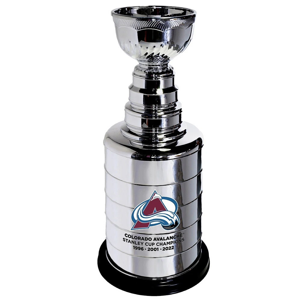 Colorado Avalanche 3-Time Stanley Cup Champions Acrylic Plaque