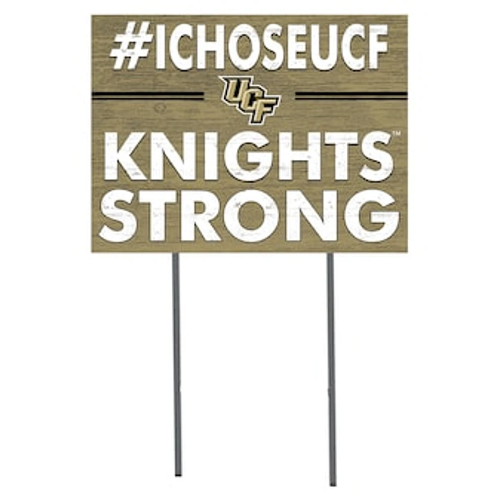UCF Knights 18'' x 24'' I Chose Lawn Sign