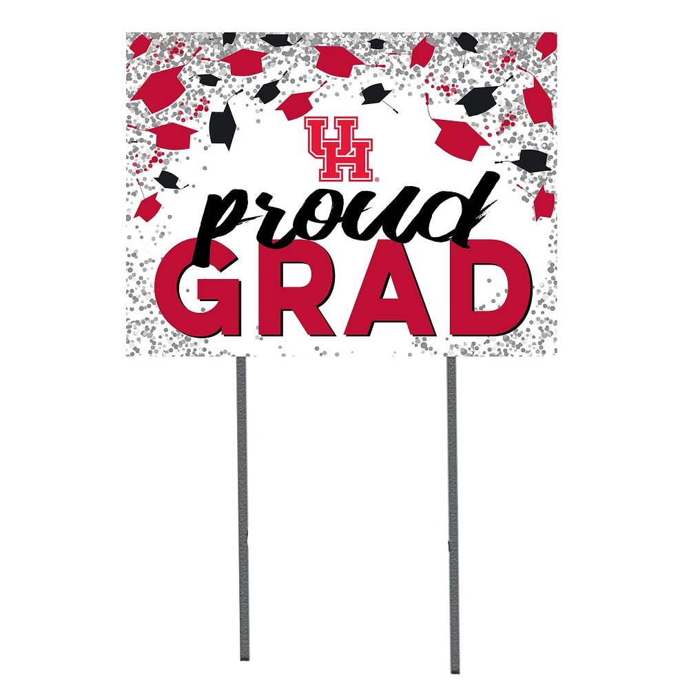 Houston Cougars 18'' x 24'' Grad Yard Sign