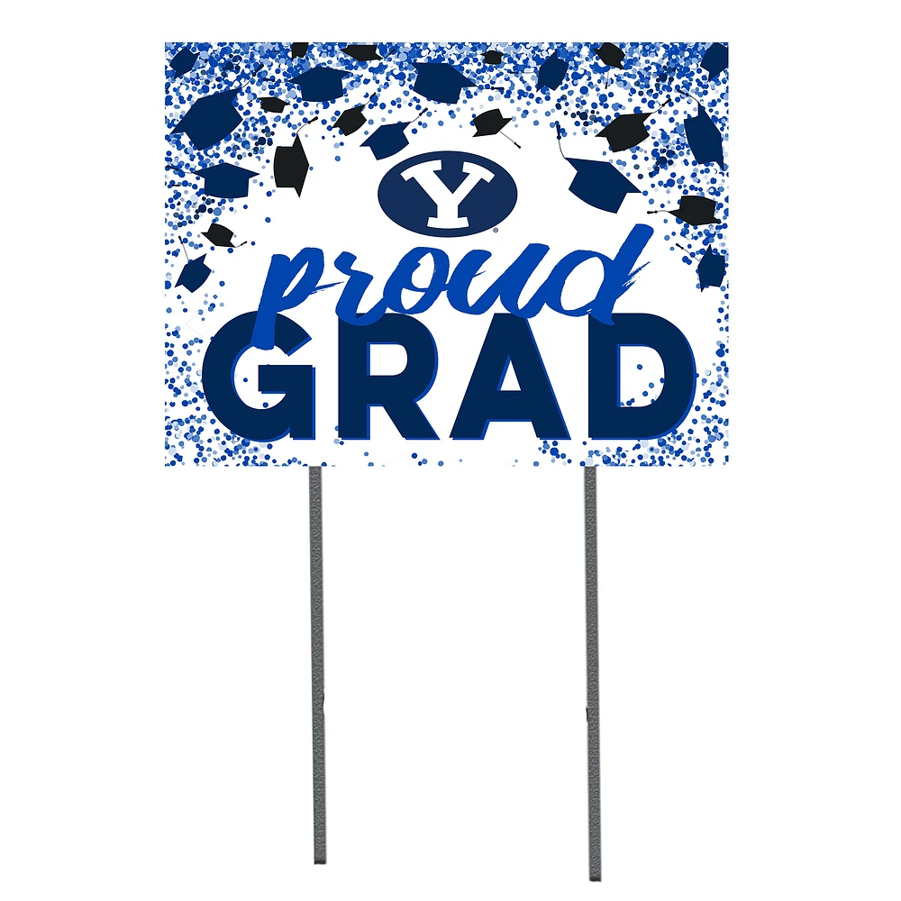 BYU Cougars 18'' x 24'' Grad Yard Sign