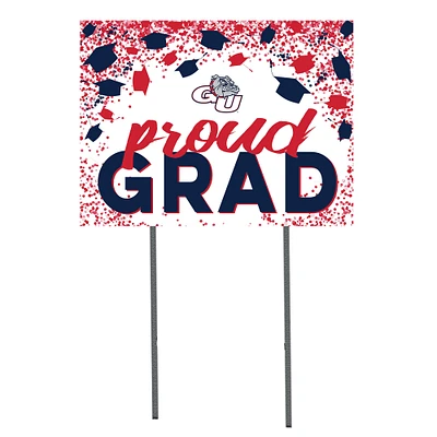 Gonzaga Bulldogs 18'' x 24'' Grad Yard Sign