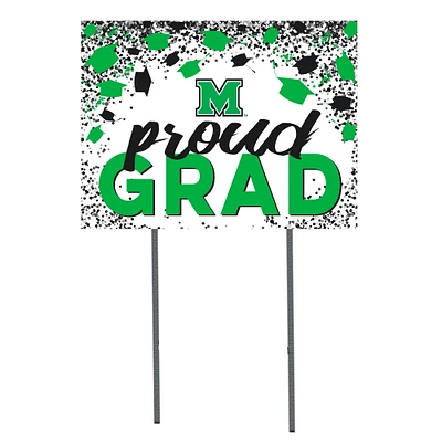 Marshall Thundering Herd 18'' x 24'' Grad Yard Sign