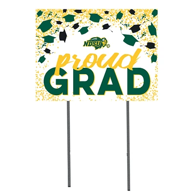 NDSU Bison 18'' x 24'' Grad Yard Sign