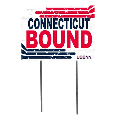 UConn Huskies 18'' x 24'' Bound Yard Sign