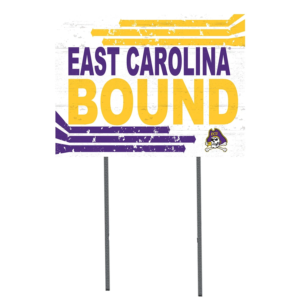 ECU Pirates 18'' x 24'' Bound Yard Sign