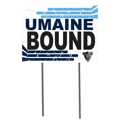 Maine Black Bears 18'' x 24'' Bound Yard Sign