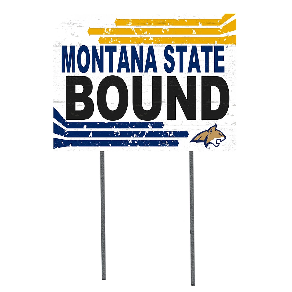 Montana State Bobcats 18'' x 24'' Bound Yard Sign
