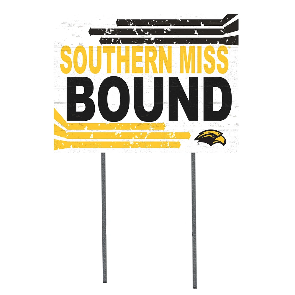 Southern Miss Golden Eagles 18'' x 24'' Bound Yard Sign