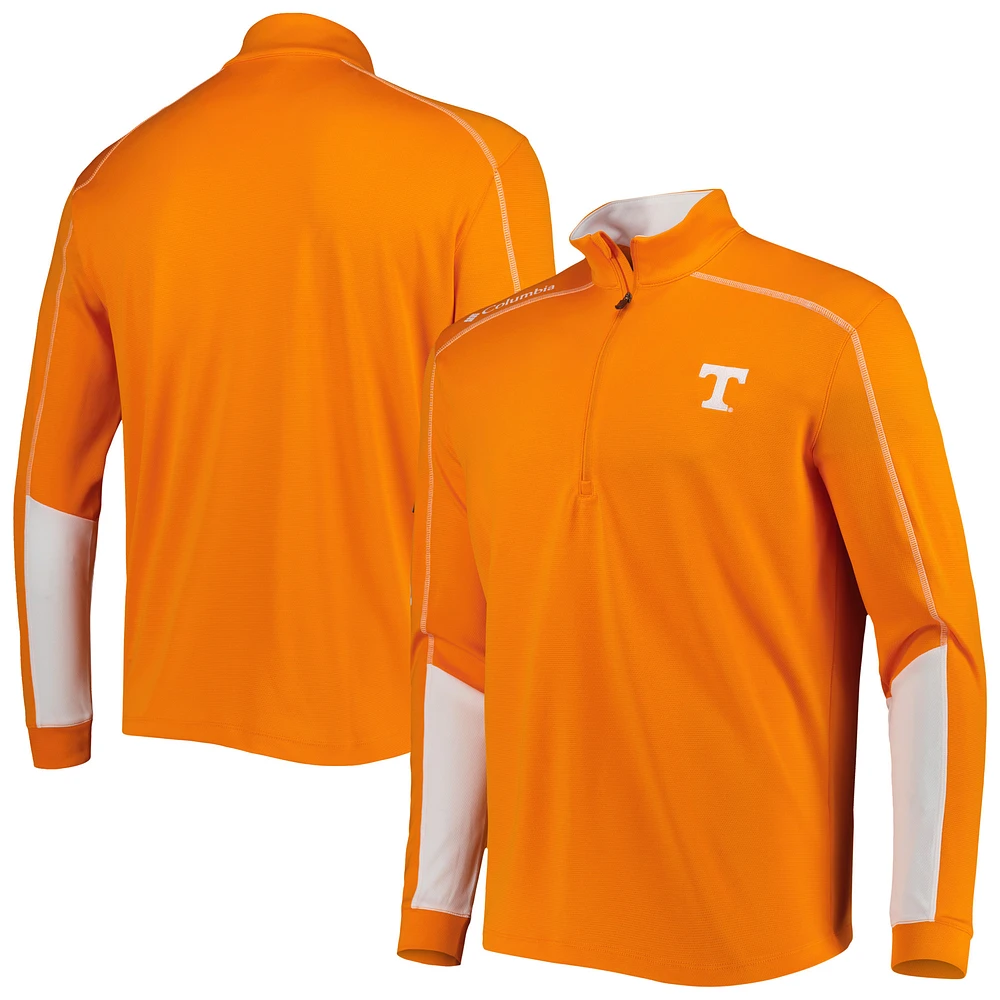 Men's Columbia Tennessee Orange Tennessee Volunteers Shotgun 2.0 Omni-Wick Quarter-Zip Jacket
